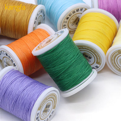 20g Peso Mercerizado Flat Sewing Grosso Trenza de cera de fio para reparação de artesanato de couro