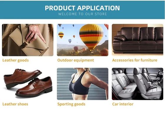 Fios ligados de nylon Tex45 de alta tenacidade para a produção de sapatos de couro de sofá