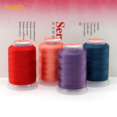 Fios de costura de carimbos de nylon de alta resistência 2100D/3 30g para projetos de artesanato de couro