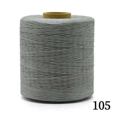 Kangfa 0,8 mm 1 mm Poliéster artesanal trança fio encerado Alta tenacidade para produtos de couro