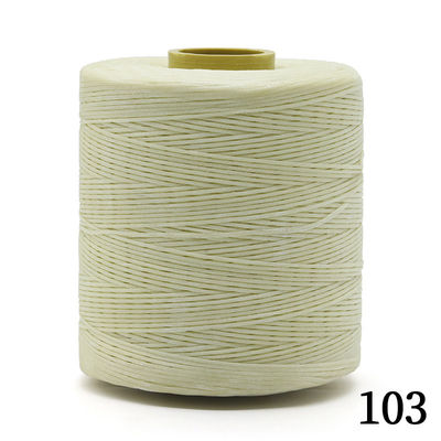 Kangfa 0,8 mm 1 mm Poliéster artesanal trança fio encerado Alta tenacidade para produtos de couro