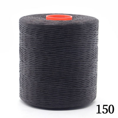Kangfa 0,8 mm 1 mm Poliéster artesanal trança fio encerado Alta tenacidade para produtos de couro