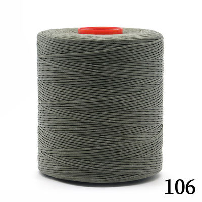 Kangfa 0,8 mm 1 mm Poliéster artesanal trança fio encerado Alta tenacidade para produtos de couro