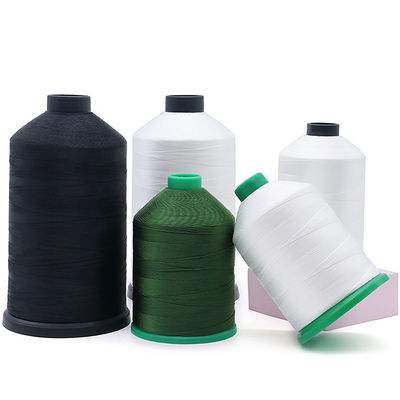Tex 135 UV Proof 16oz Fios de costura ligados Fios de poliéster ligados Peso/cone 450g