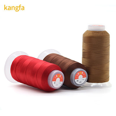 Suporte 7 dias Tempo de entrega da encomenda de amostra 100g Fios de nylon de alta tenacidade para produtos de couro
