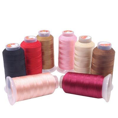 Suporte 7 dias Tempo de entrega da encomenda de amostra 100g Fios de nylon de alta tenacidade para produtos de couro