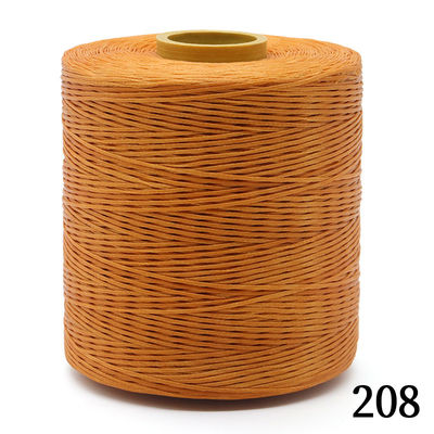 Kangfa 0,8 mm 1,0 mm Fios de costura de poliéster encerados para confecção e reparação de couro 680m