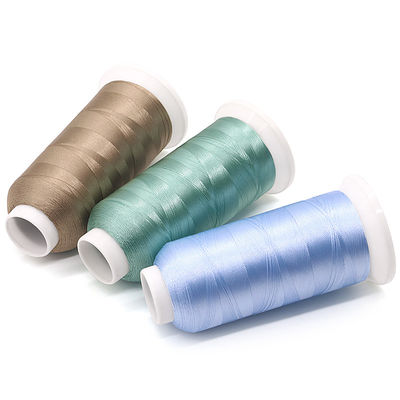 4000 Yard Filamentos Poliéster Filamento de bordado para máquina de bordado 720 Coloração