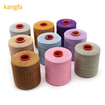 Kangfa Poly Flat Waxed Thread 0,8 mm 1 mm Diferentes cores para acessórios de couro