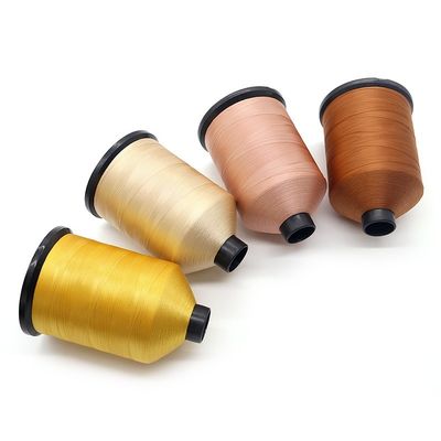 Fios de costura de alta resistência à tração para couro e costura de contas 100% de nylon TEX70