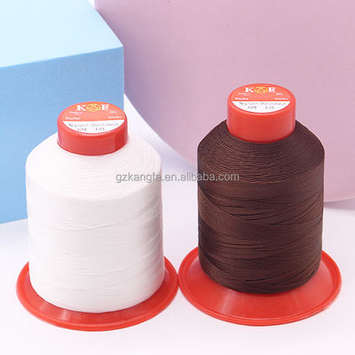 Filamento de nylon 92 T90 Tamanho 280D/3Ply Perfeito para couro de estofamento marítimo e artesanato de costura