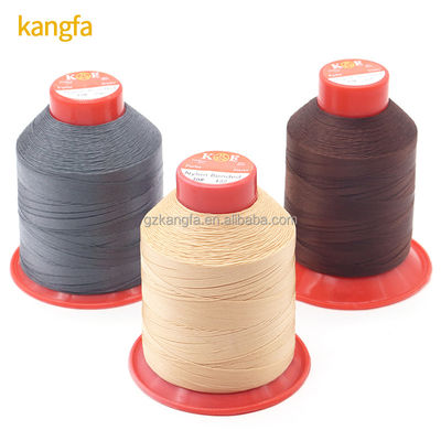 Filamento de nylon 92 T90 Tamanho 280D/3Ply Perfeito para couro de estofamento marítimo e artesanato de costura