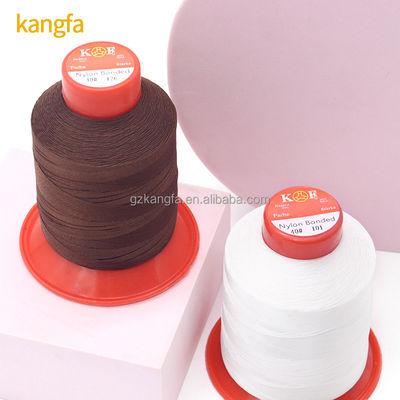 Filamento de nylon 92 T90 Tamanho 280D/3Ply Perfeito para couro de estofamento marítimo e artesanato de costura