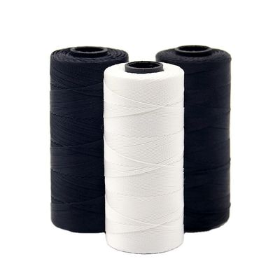 210d/12ply Nylon Fabric Crochet Transparent Hilo Nylon para costura de couro e roupa