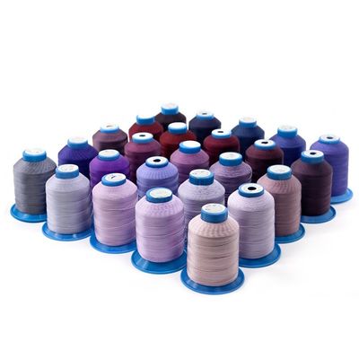 Fios de costura de nylon 66 de alta tenacidade para calçados desportivos e sofás