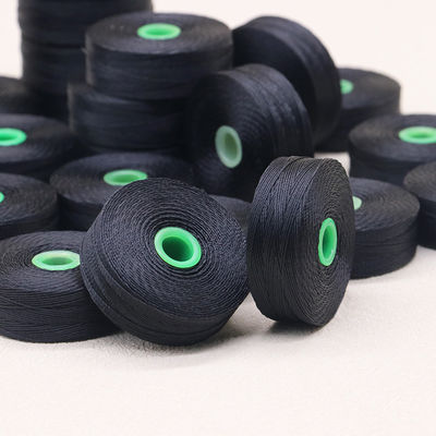 Caixa de armazenamento de bobinas de fios de bordados de poliéster Tex70 V69 Acessório de máquina de costura de nylon
