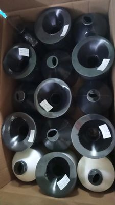 240 Cores Fios de couro de cortina Fios de nylon ligados Tex 70/BT-69 1 LB Bondednylon