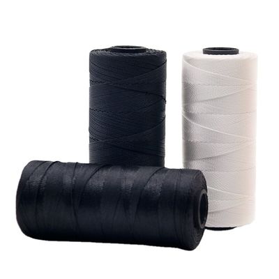 210D/12PLY 210D/18PLY Fios de redes de pesca de poliéster 100% para costura de couro e vestuário