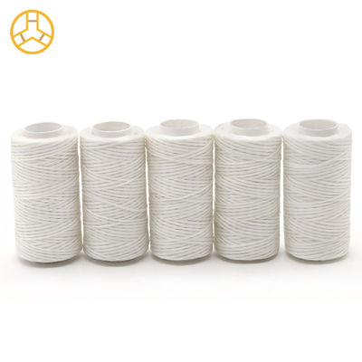 100% Poliéster 50m 210D/16 Couro Flat Coado à Mão Caixão de Fios de Cera 54*28.5*25cm