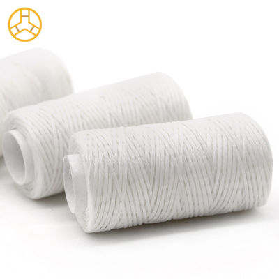 100% Poliéster 50m 210D/16 Couro Flat Coado à Mão Caixão de Fios de Cera 54*28.5*25cm