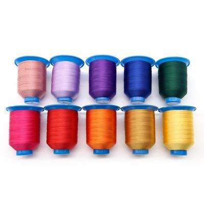 Fios de poliéster 250d/3 300d/3 420d/3 630d/3 para Calçado Sofá Mercado de costura de vestuário