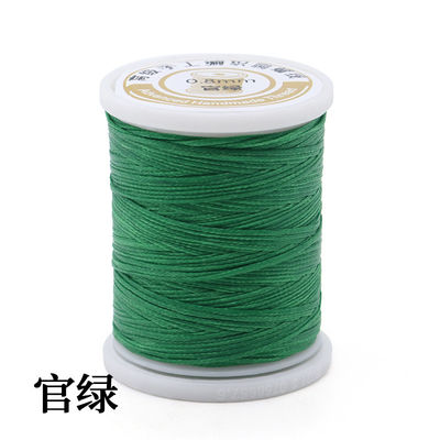 Excelente 0,8mm Flat Sewing Grossa Braid Waxed Thread para artesanato de couro personalizado