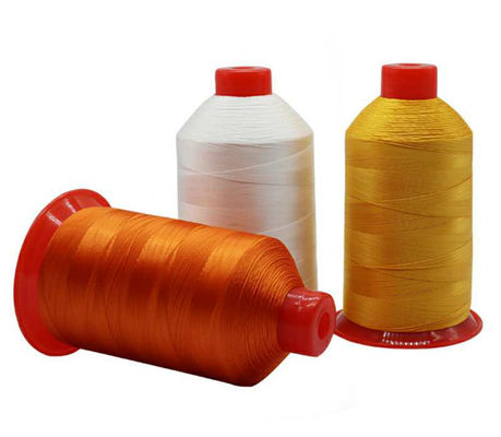 Fios de nylon de alta tenacidade de 250g preto, de nylon N66 ligados, para tecelagem a cores