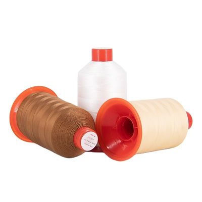 240 Cores Fios de nylon ligados a gás Tex 135 1500 m/cone para aplicações de trabalho pesado
