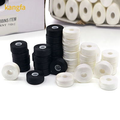 Envio rápido Linha de bobina pré-enrolada Kangfa para bordados e costura especiais