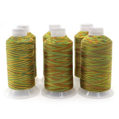 T45 Multicolor personalizado 150D/3 250g Fios ligados de poliéster de alta tenacidade