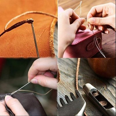 Fornecimento de 300D/16 Flat Wax Thread para costura de couro Fios triturados de poliéster ligados a cera