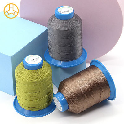 Fios de costura de carimbos de nylon de alta resistência para couro 420D/3 100g Fios de cobertor