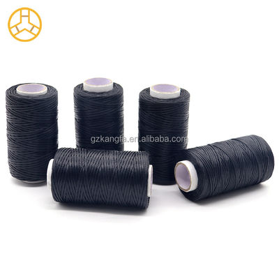 Cordão de fio de cera de 1 mm para fabrico e tricô de couro