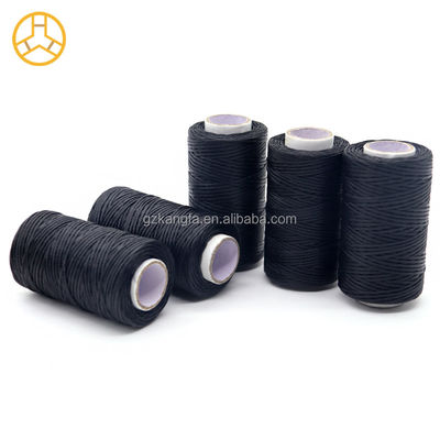 Cordão de fio de cera de 1 mm para fabrico e tricô de couro