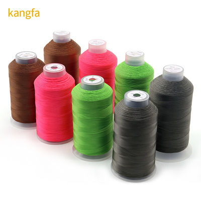 420D/3 100g High Strength Nylon Quilting Thread para a seleção extensiva de cores de couro
