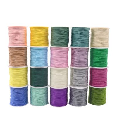 110 m ou fio de jade de comprimento personalizado 72 cordão de contas de nylon para acessórios de pulseiras