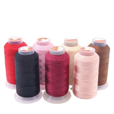 Fios de costura de carimbos de nylon de alta resistência para couro de vestuário