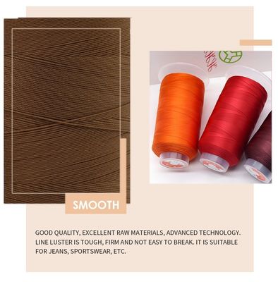 Fios de costura de carimbos de nylon de alta resistência para couro de vestuário