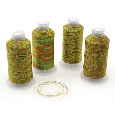 Boho à prova d'água Fios de Arco-íris de Alta Tenacidade Personalizados Coneis Fios de Nylon Coloridos