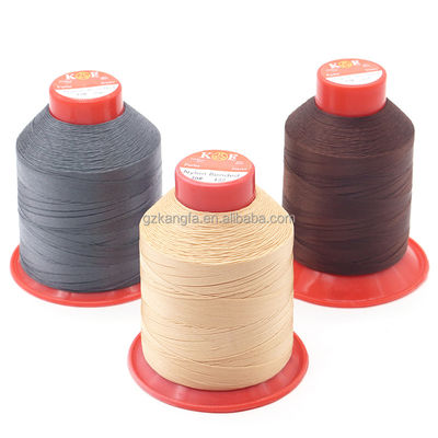 Tricotagem Nylon de alta tenacidade 210d/3 Nylon Fios ligados 66 Fios de costura ligados 115g/cone