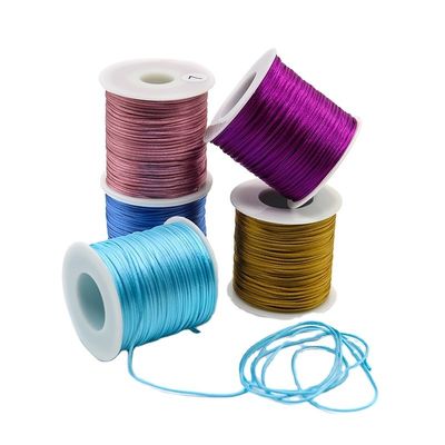 OEM/ODM aceito 500m/Rol Strong Elastic Crystal Beading Cord para fabricação de jóias DIY