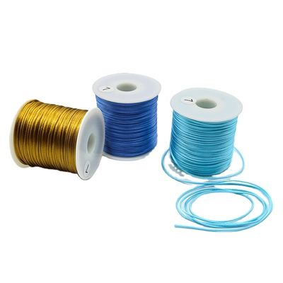 80m Nylon Cord 0.4mm Cordão de corda Bracelet String DIY Macrame Line para Bracelets de fio de nylon