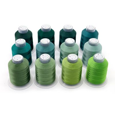 Fio de costura de poliéster ligado para sapatos