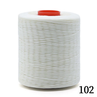 OEM ODM Aceito Flat Braided Sewing Yarn 680m comprimento 0,8mm fio de cera trançado para couro