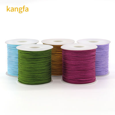 Fio direto de cordão de nylon de 0,8 mm para cordão de contas DIY e cordão de macrame de nó chinês