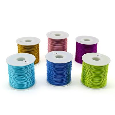 2 Fios de cordão de nylon perfeitos para fazer joias colar de pulseira DIY