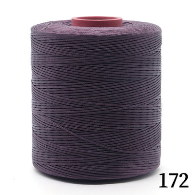 0.8mm Flat Waxed Thread High Tenacity para projetos de costura e estofamento de couro