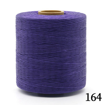 0.8mm Flat Waxed Thread High Tenacity para projetos de costura e estofamento de couro