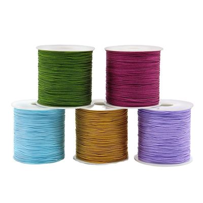 80 m ou comprimento personalizado de nó chinês de macrame para confecção de material