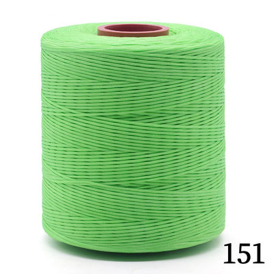 Cordão de pulseira de fio de cera de poliéster com 680m de comprimento e 0,8mm Hilo Encerado De Coser